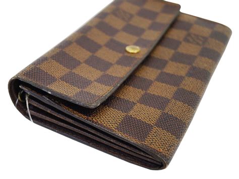 lv damier ebene wallet|authentic louis vuitton damier wallet.